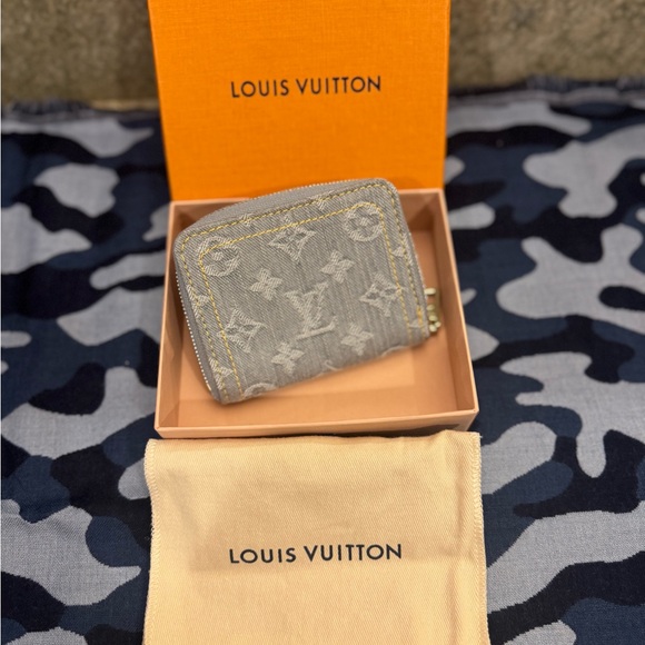 Louis Vuitton Handbags - Louis Vuitton Denim Blue Monogram Wallet